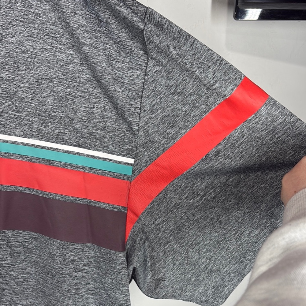 Callaway Red and Gray Polo Shirt size 2XLT - Picture 5 of 11
